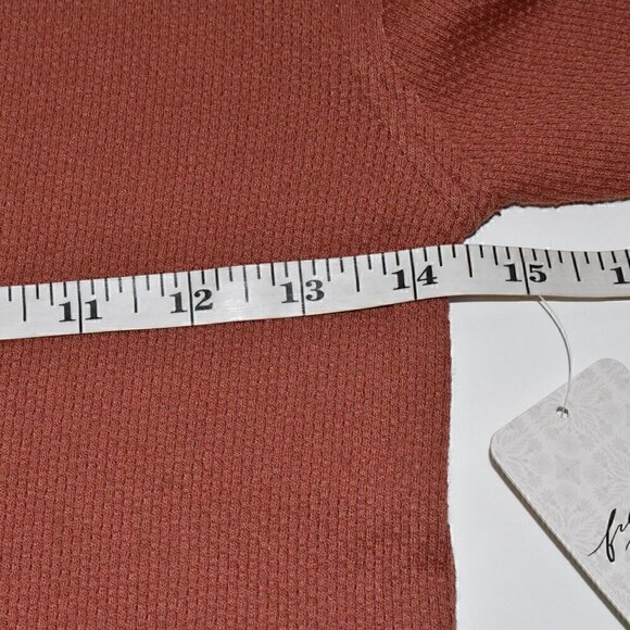 Free People We The Free Mikah Layering Cuff Long Sleeve Top Shirt Size S - Picture 8 of 15